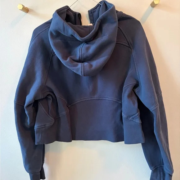Lululemon Scuba Oversize Half-Zip Hoodie - Mineral Blue - XS/S - Picture 2 of 5